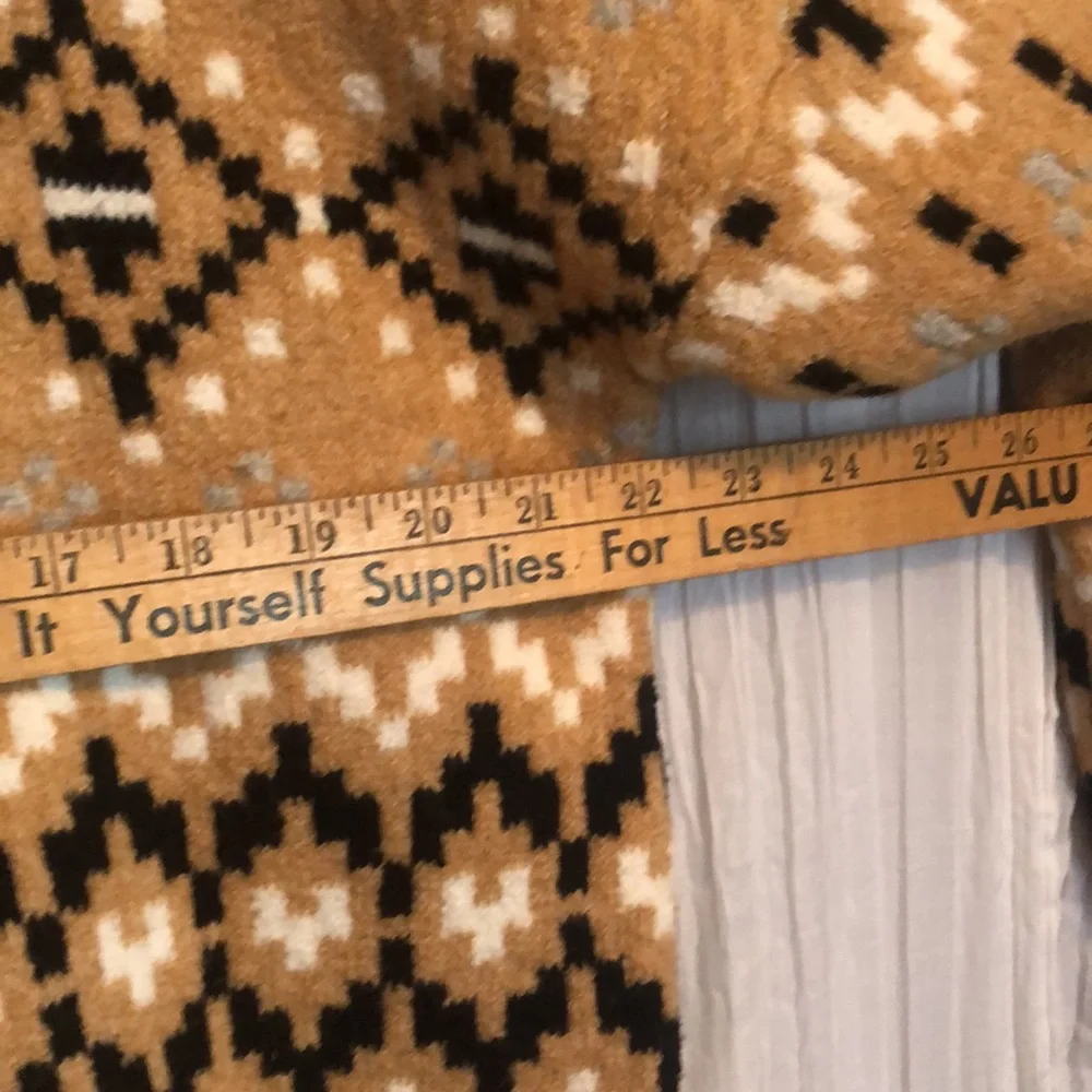 LOFT lot of 2 size M chunky oversized sweaters- black cardigan & brown cowl neck